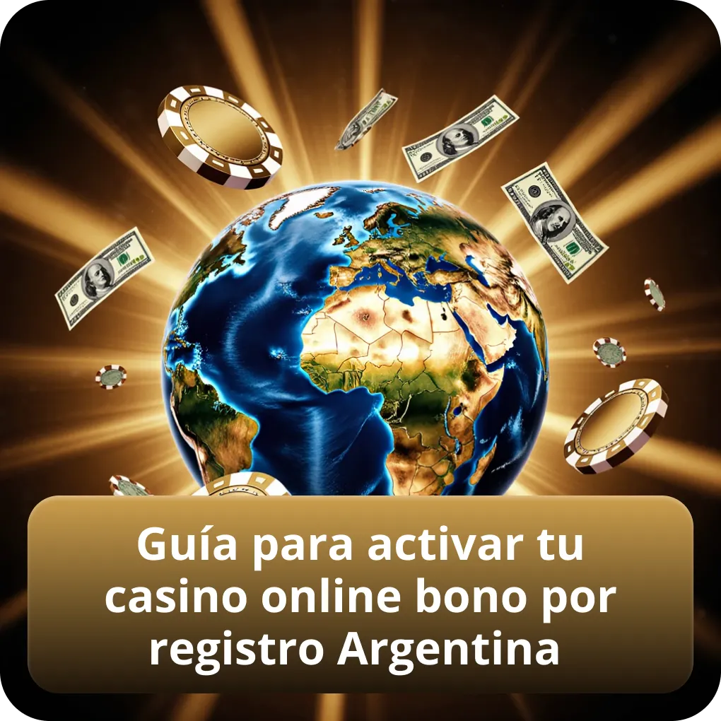 Guía para activar tu casino online bono por registro Argentina